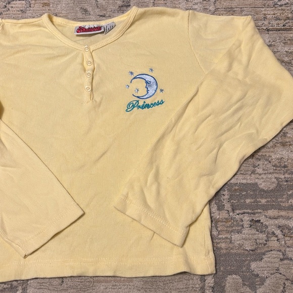 Cutie Y2K vintage cropped long sleeve top - Picture 1 of 5